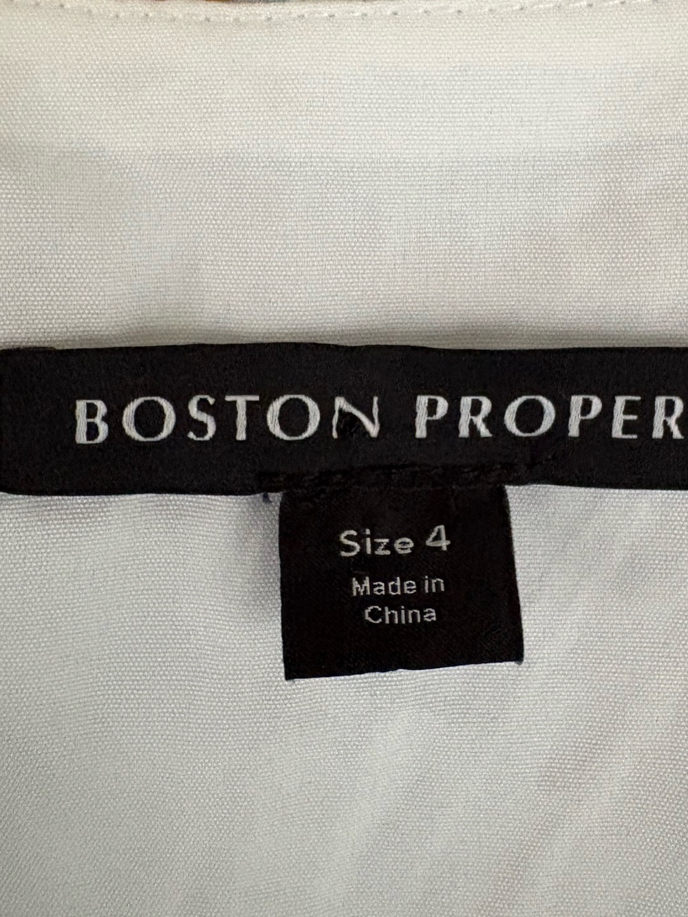 Boston Proper Two-Tone Lace Flounce Dress Airy Blue Size 4 - Picture 12 of 14